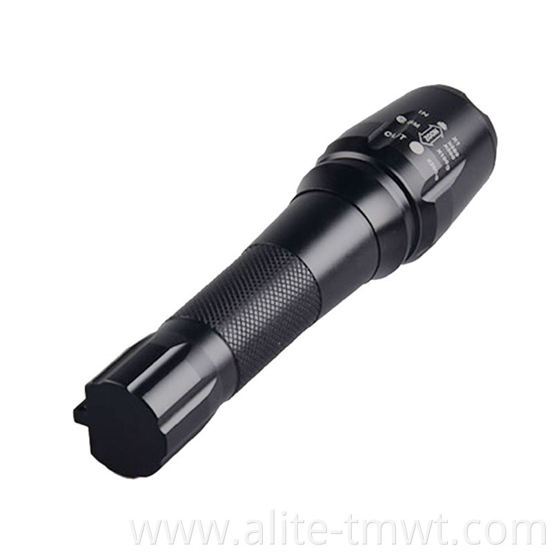 tactical lamp XML T6 led 2000lm usb rechargeable led flashlight with charger